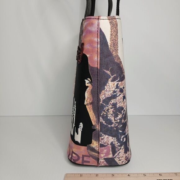 Vintage Marilyn Monroe Purse Sequin and Bead Embellished Tote Handbag - Picture 6 of 12